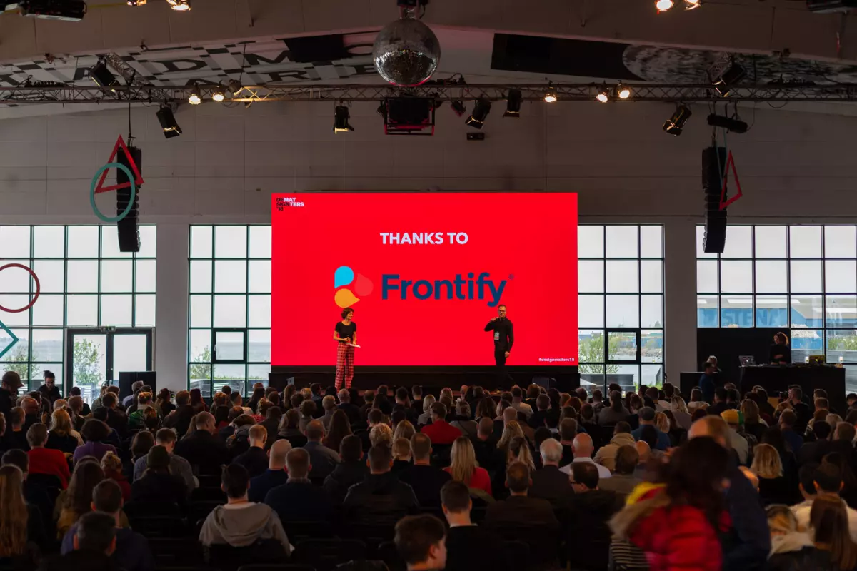 Large international event photography with Frontify