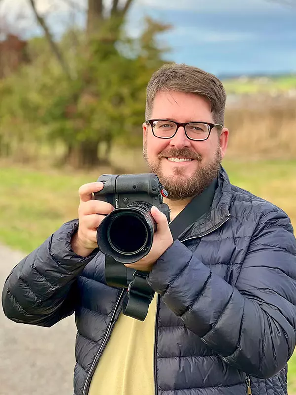 Portrait of the photographer, Greg Brown
